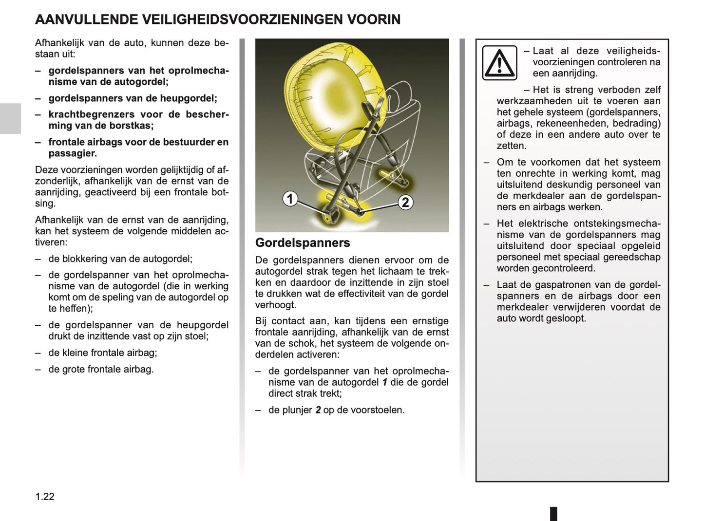 2009-2010 Renault Laguna Owner's Manual | Dutch