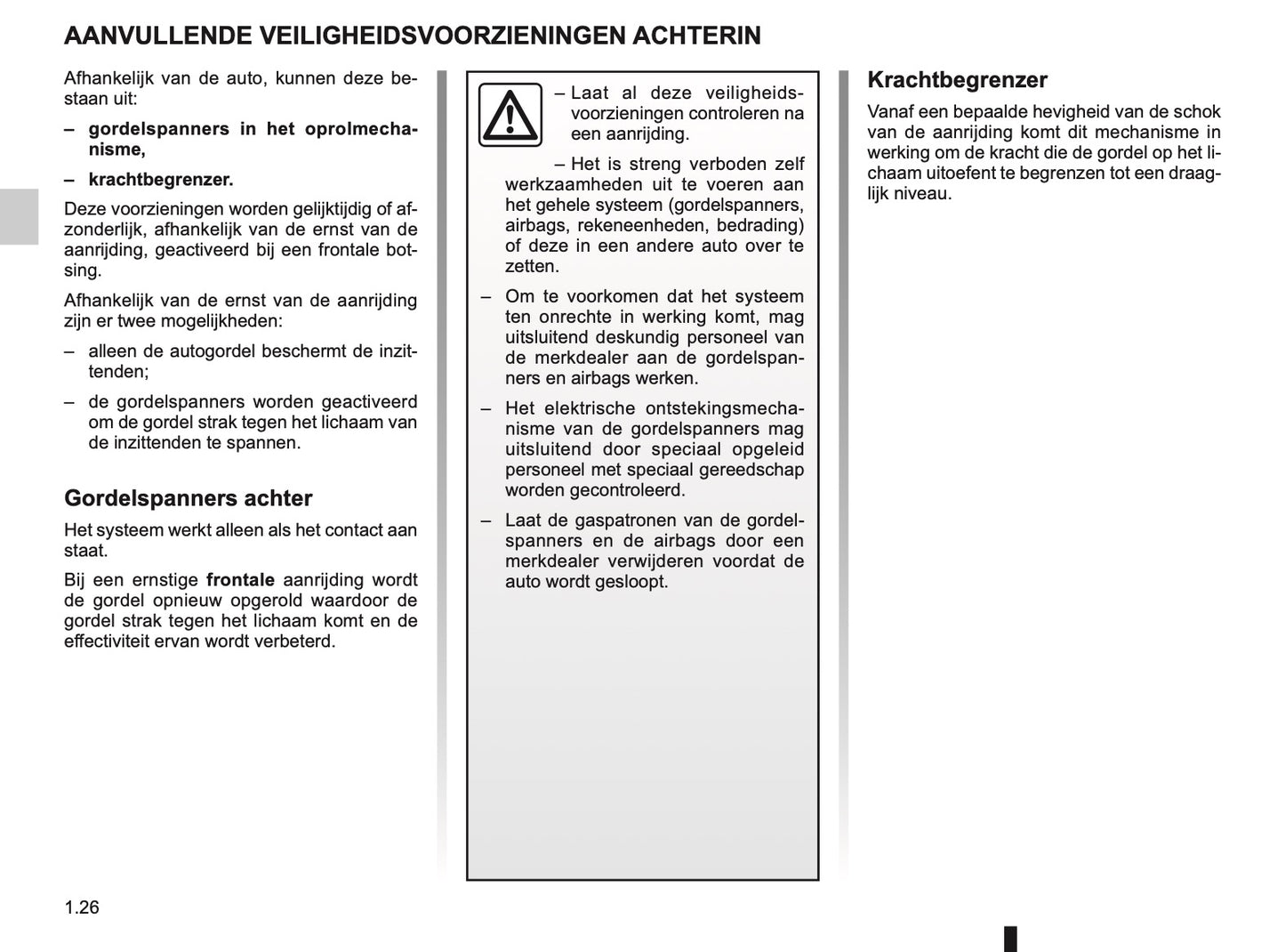 2009-2010 Renault Laguna Owner's Manual | Dutch