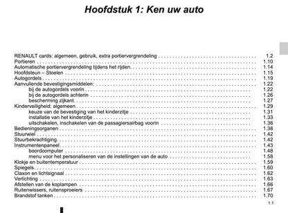 2009-2010 Renault Laguna Owner's Manual | Dutch