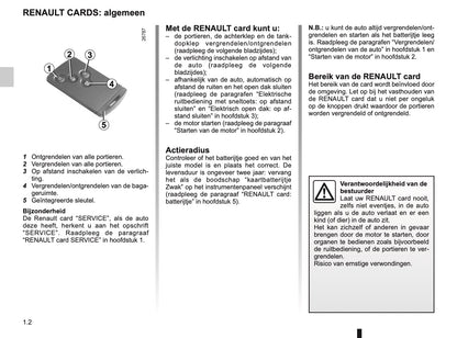 2009-2010 Renault Laguna Owner's Manual | Dutch