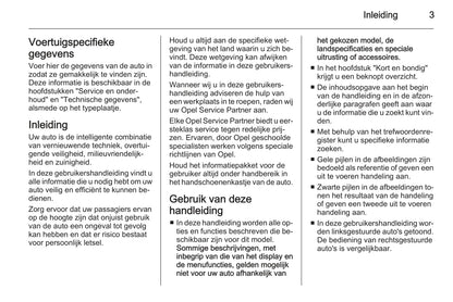 2013-2014 Opel Zafira/Zafira Family Owner's Manual | Dutch