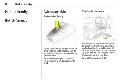 2013-2014 Opel Zafira/Zafira Family Owner's Manual | Dutch