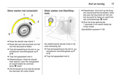 2013-2014 Opel Zafira/Zafira Family Owner's Manual | Dutch