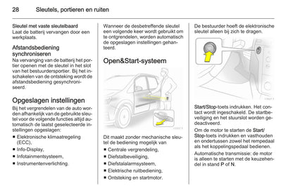 2013-2014 Opel Zafira/Zafira Family Owner's Manual | Dutch