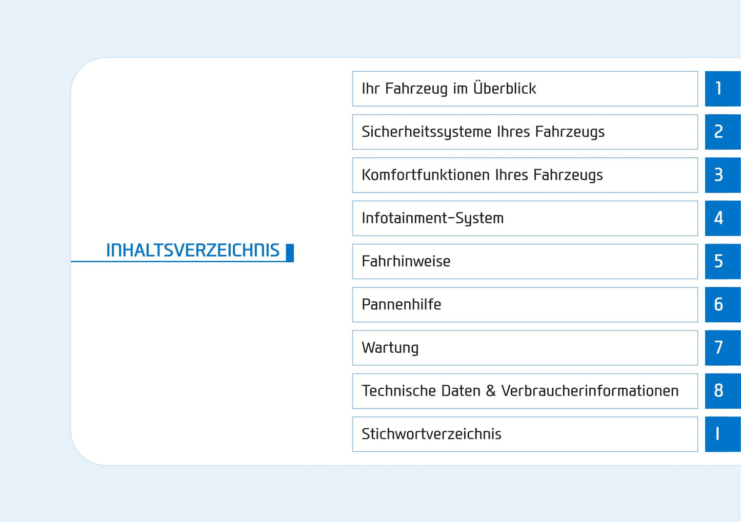 2019-2020 Hyundai i30 Bedienungsanleitung | Deutsch