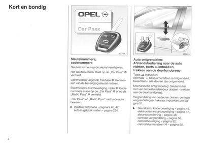 2002-2005 Opel Vectra Bedienungsanleitung | Niederländisch