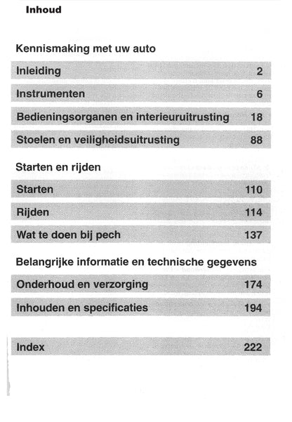 2003-2005 Ford Mondeo Bedienungsanleitung | Niederländisch