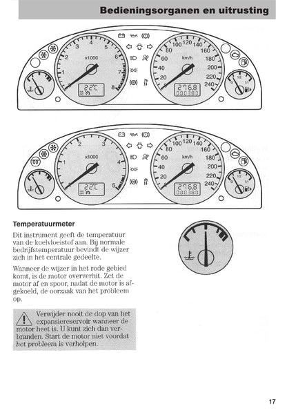 2003-2005 Ford Mondeo Bedienungsanleitung | Niederländisch