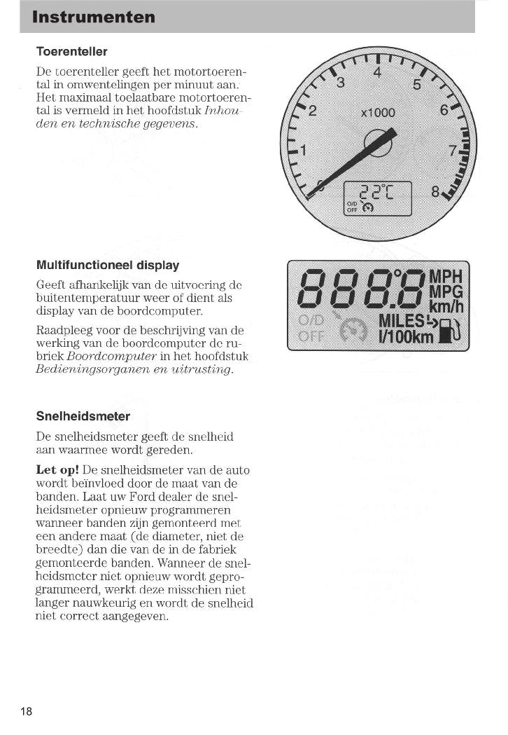 2003-2005 Ford Mondeo Bedienungsanleitung | Niederländisch