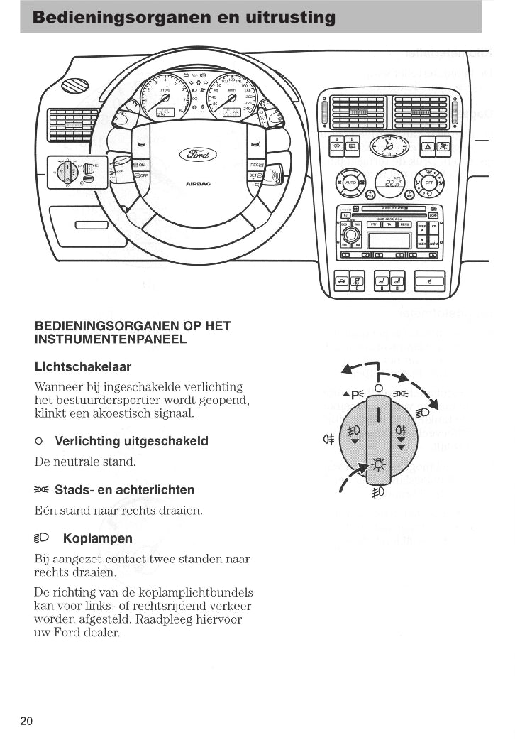 2003-2005 Ford Mondeo Bedienungsanleitung | Niederländisch