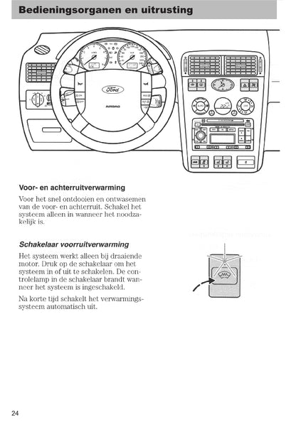 2003-2005 Ford Mondeo Bedienungsanleitung | Niederländisch