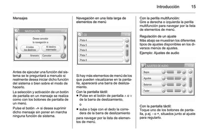 Opel Antara Manual de infoentretenimiento 2011 - 2015