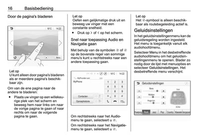 Opel Adam Infotainment System Handleiding 2017 - 2019