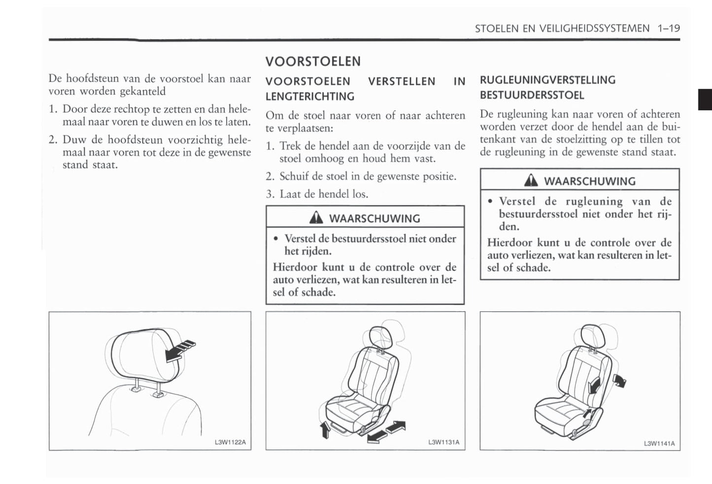 2006-2011 Chevrolet Epica Owner's Manual | Dutch