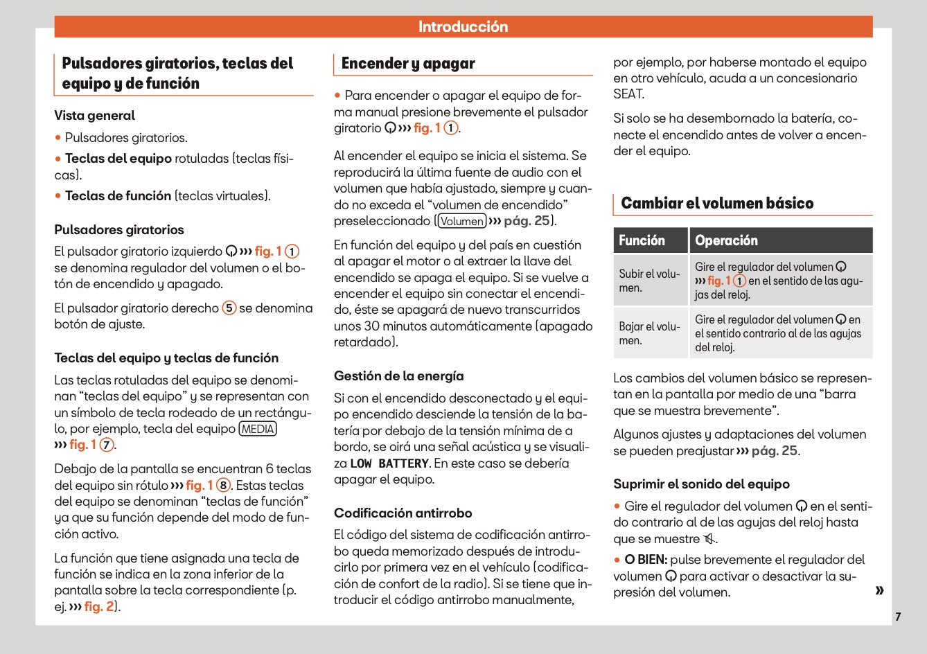 Seat Mii You&Mii Color Manual de Instrucciones 2012 - 2019