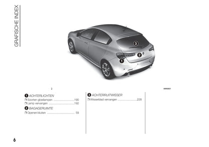 2014-2016 Alfa Romeo Giulietta/Giulietta Quadrifoglio Verde Owner's Manual | Dutch