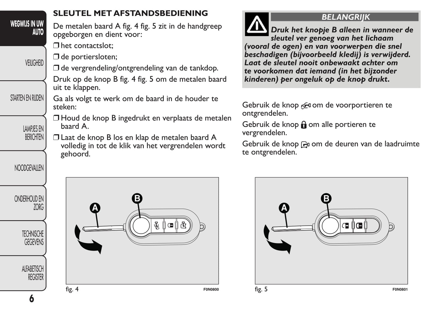 2013-2014 Fiat Ducato Euro 5 Owner's Manual | Dutch