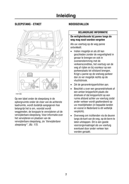 2002-2003 Land Rover Range Rover Owner's Manual | Dutch