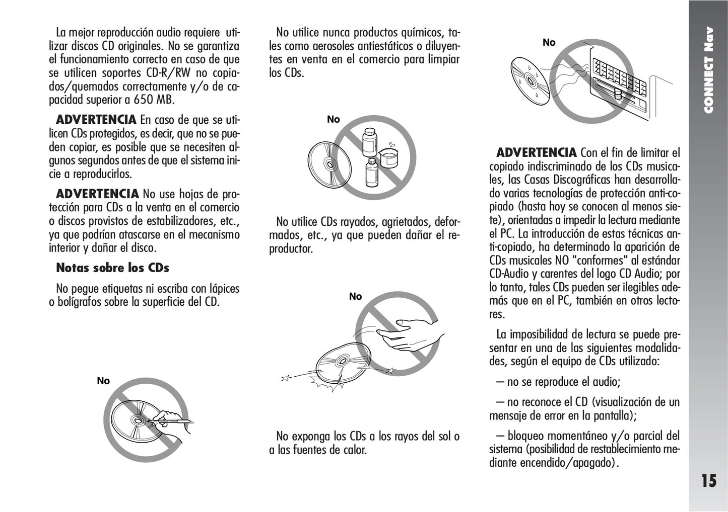 Alfa Romeo Connect / Connect Nav+ Instrucciones 2007 - 2011