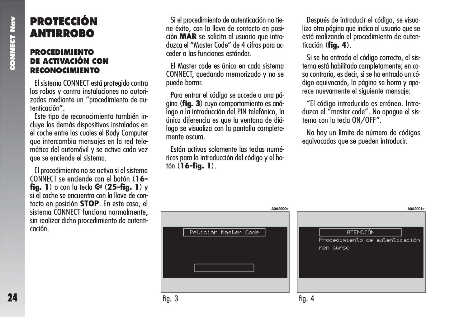 Alfa Romeo Connect / Connect Nav+ Instrucciones 2007 - 2011