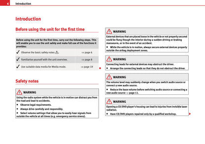 Seat Sound System 1.0 Owners Manual