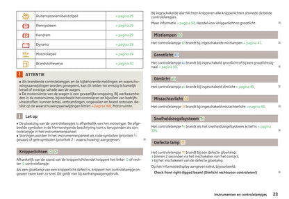 2012-2013 Skoda Octavia Owner's Manual | Dutch