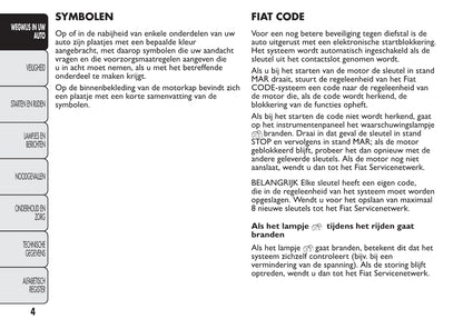 2012-2013 Fiat 500 Bedienungsanleitung | Niederländisch