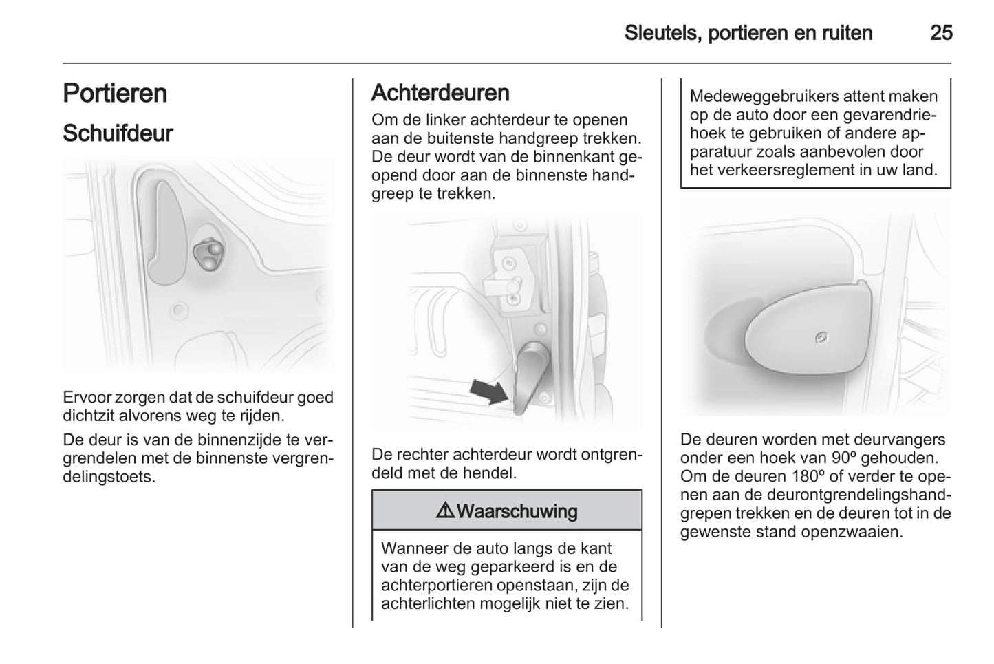 2013 Opel Vivaro Bedienungsanleitung | Niederländisch