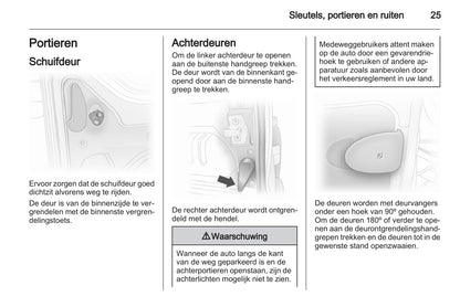 2013 Opel Vivaro Bedienungsanleitung | Niederländisch