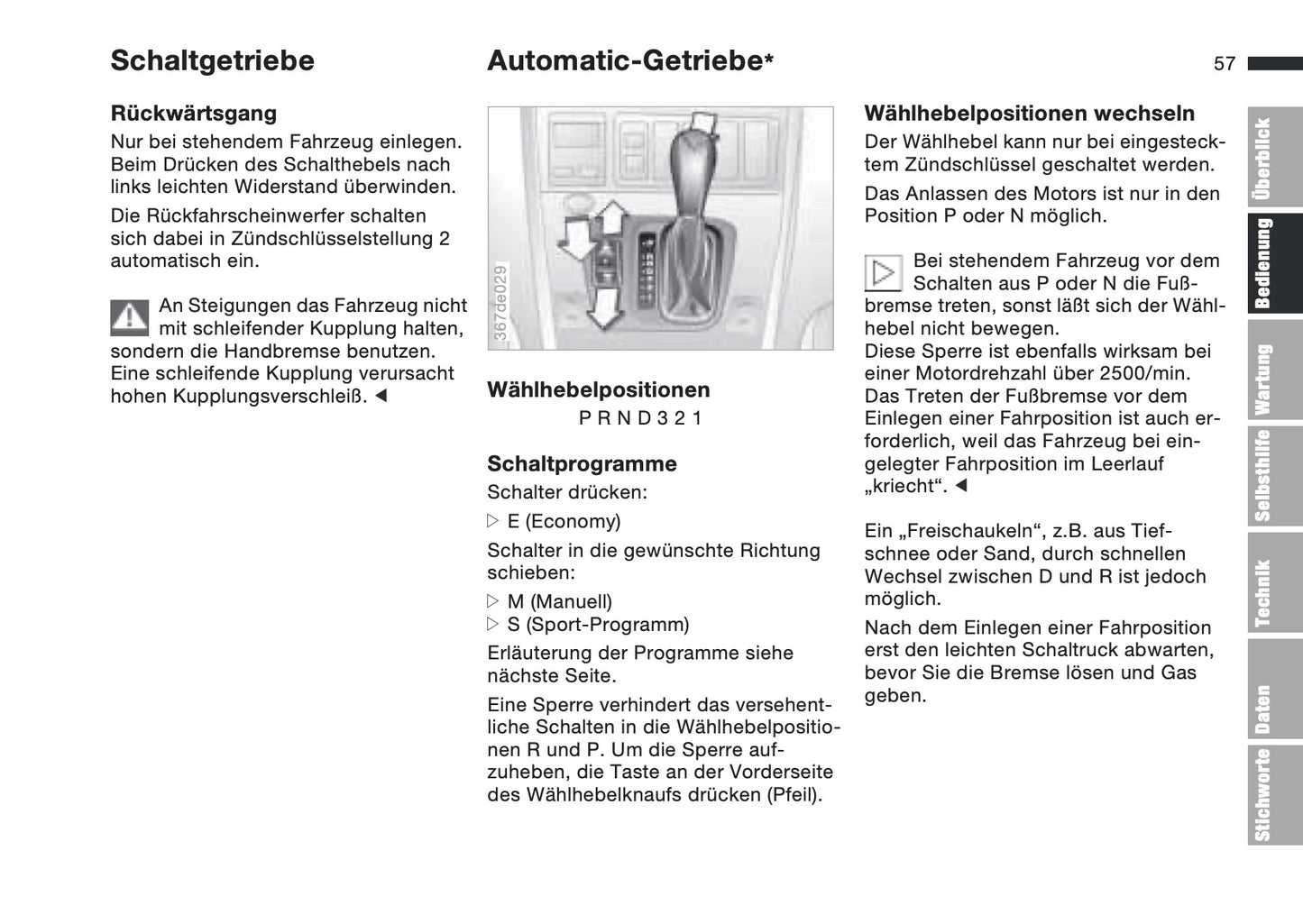 1997-1998 BMW Z3/Z3 M Bedienungsanleitung | Deutsch