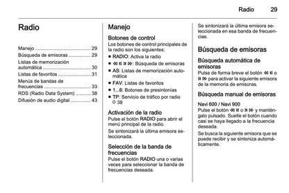 Opel Insignia Manual de infoentretenimiento 2009 - 2013