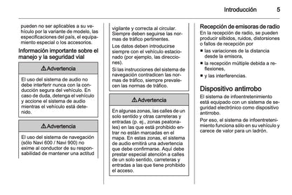 Opel Insignia Manual de infoentretenimiento 2009 - 2013