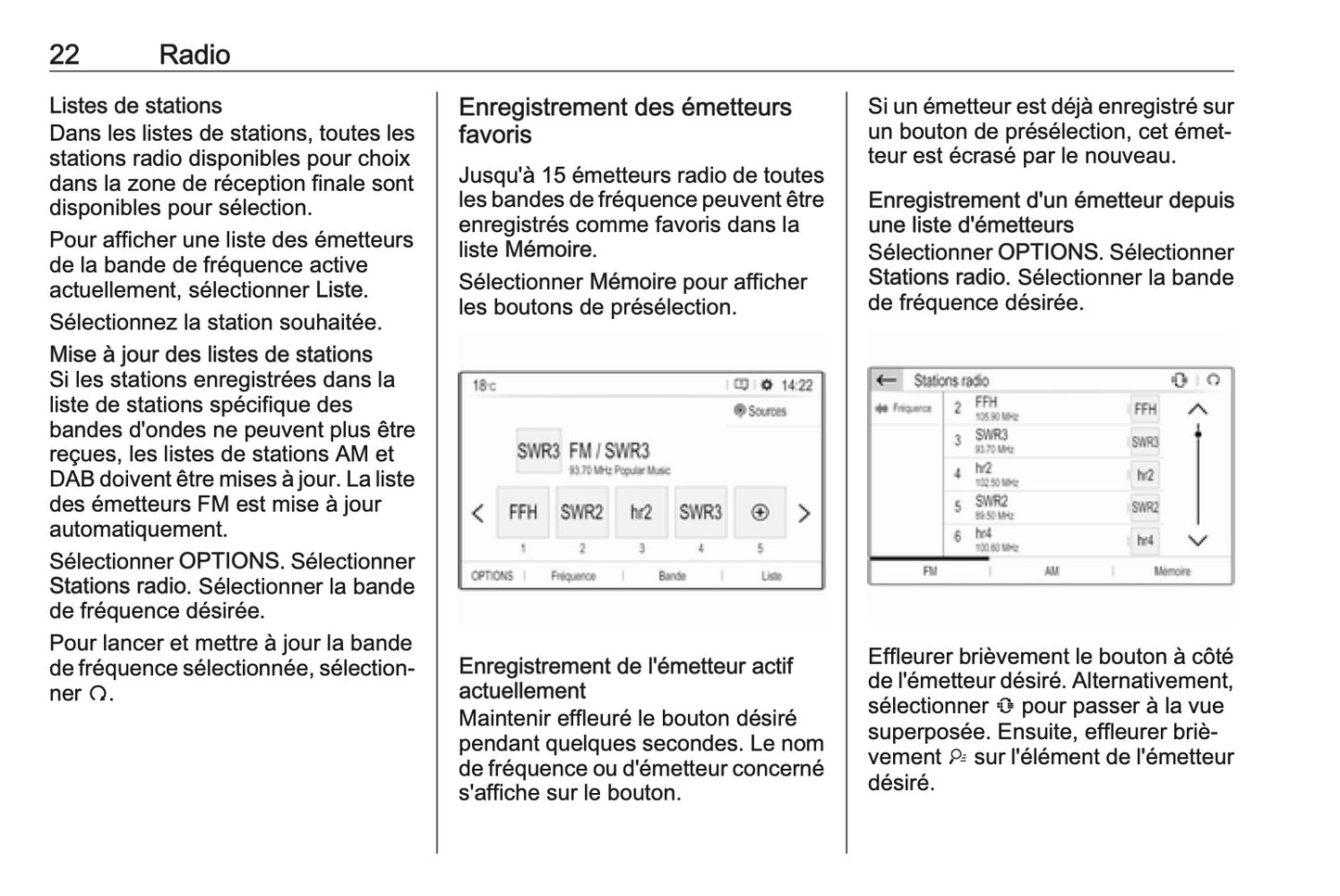 Opel Grandland X Guide de l'Infotainment 2017 - 2020