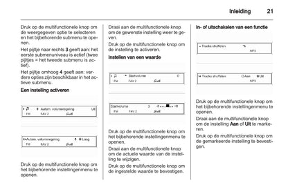 Opel Meriva Infotainment System Handleiding 2010 - 2014