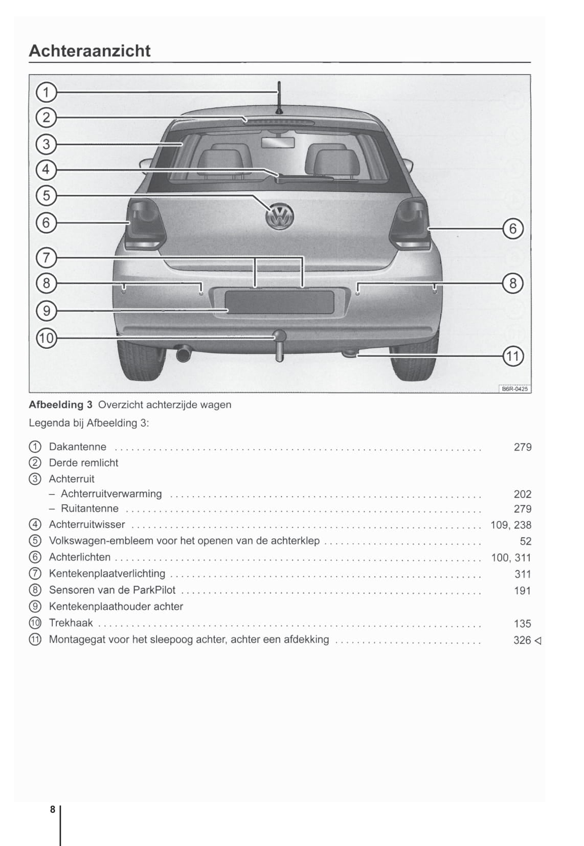 2009-2014 Volkswagen Polo Bedienungsanleitung | Niederländisch