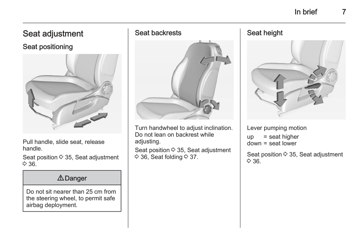 2014-2015 Opel Adam Owner's Manual | English