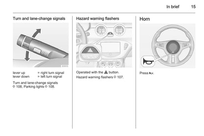 2014-2015 Opel Adam Owner's Manual | English