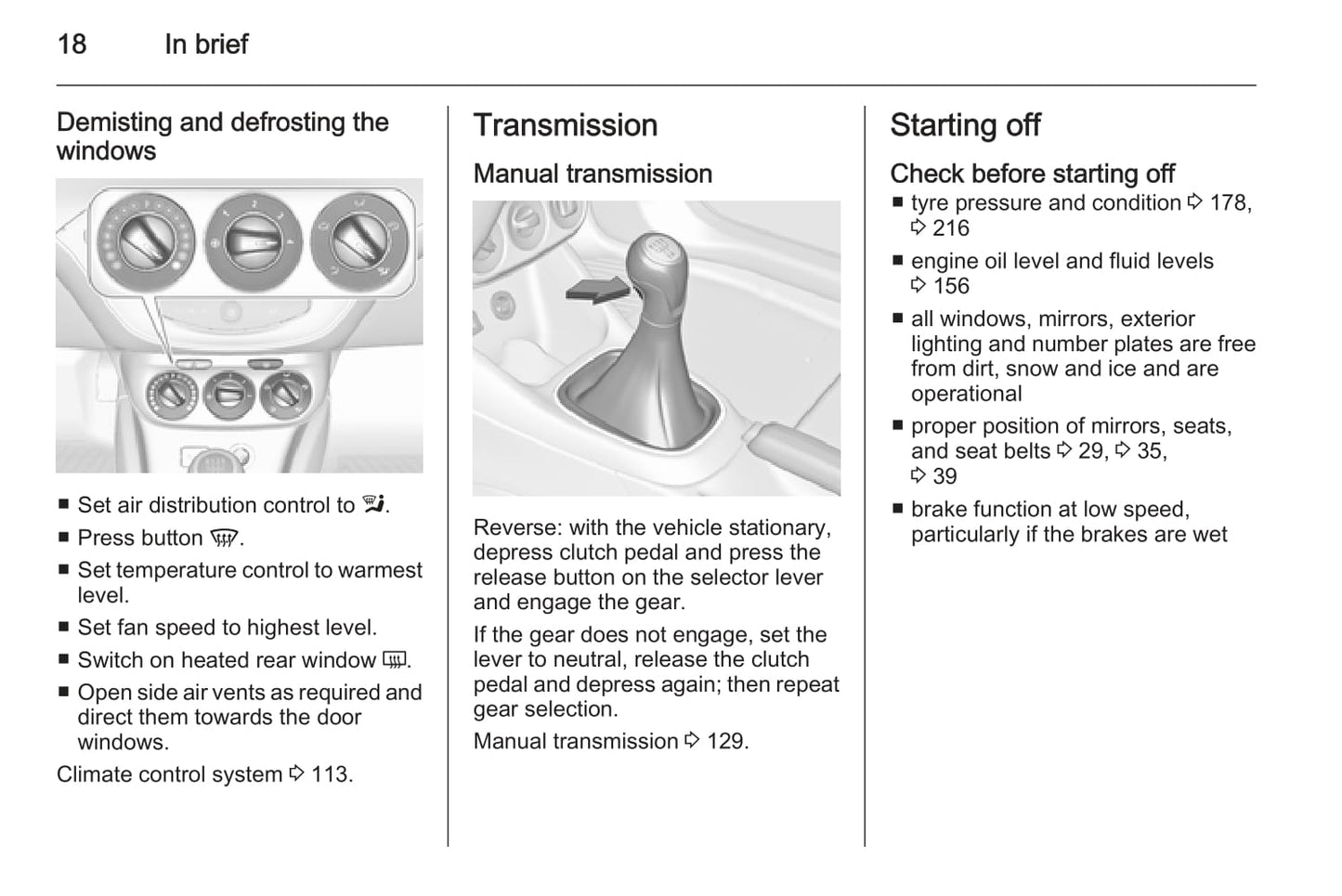 2014-2015 Opel Adam Owner's Manual | English