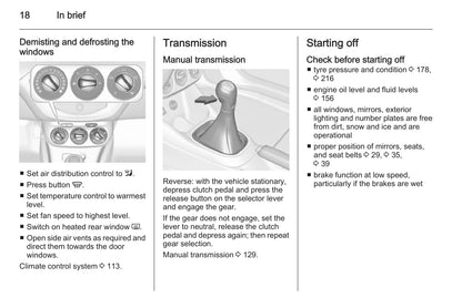 2014-2015 Opel Adam Owner's Manual | English