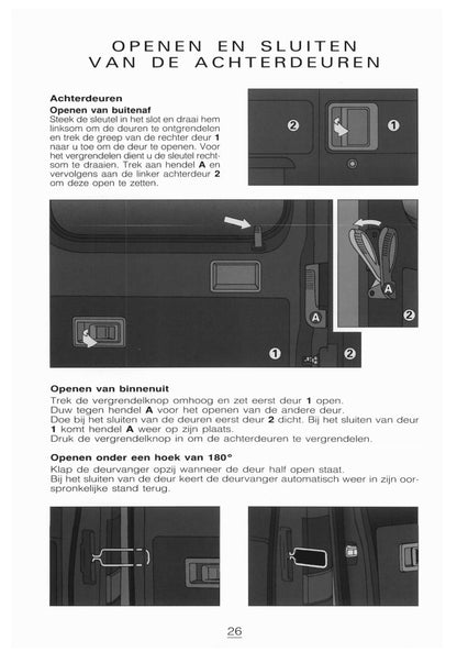 1996-1997 Citroën Jumper Owner's Manual | Dutch