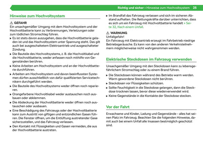 2020-2021 Skoda Enyaq iV Owner's Manual | German