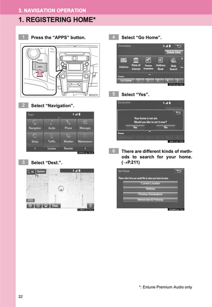 Toyota 4Runner Navigation And Multimedia System Bedienungsanleitung 2013 - 2017