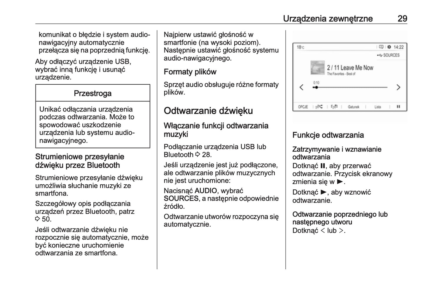 Opel Grandland X Infotainment Instrukcja obsługi 2017 - 2020