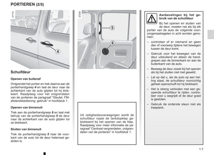 2013-2014 Renault Kangoo Owner's Manual | Dutch