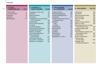 2013-2014 Peugeot 807 Bedienungsanleitung | Niederländisch