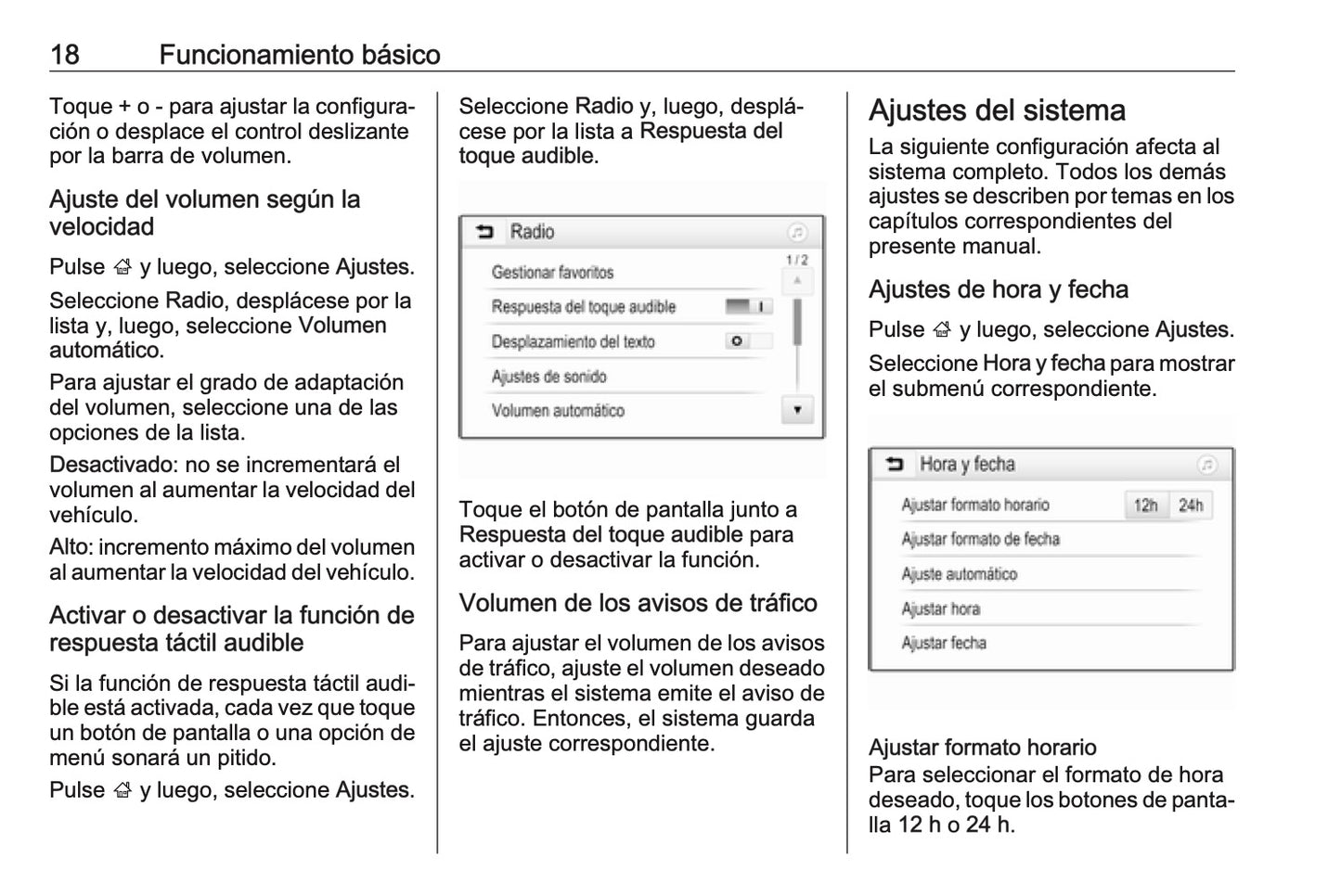 Opel Adam Manual de infoentretenimiento 2017 - 2019