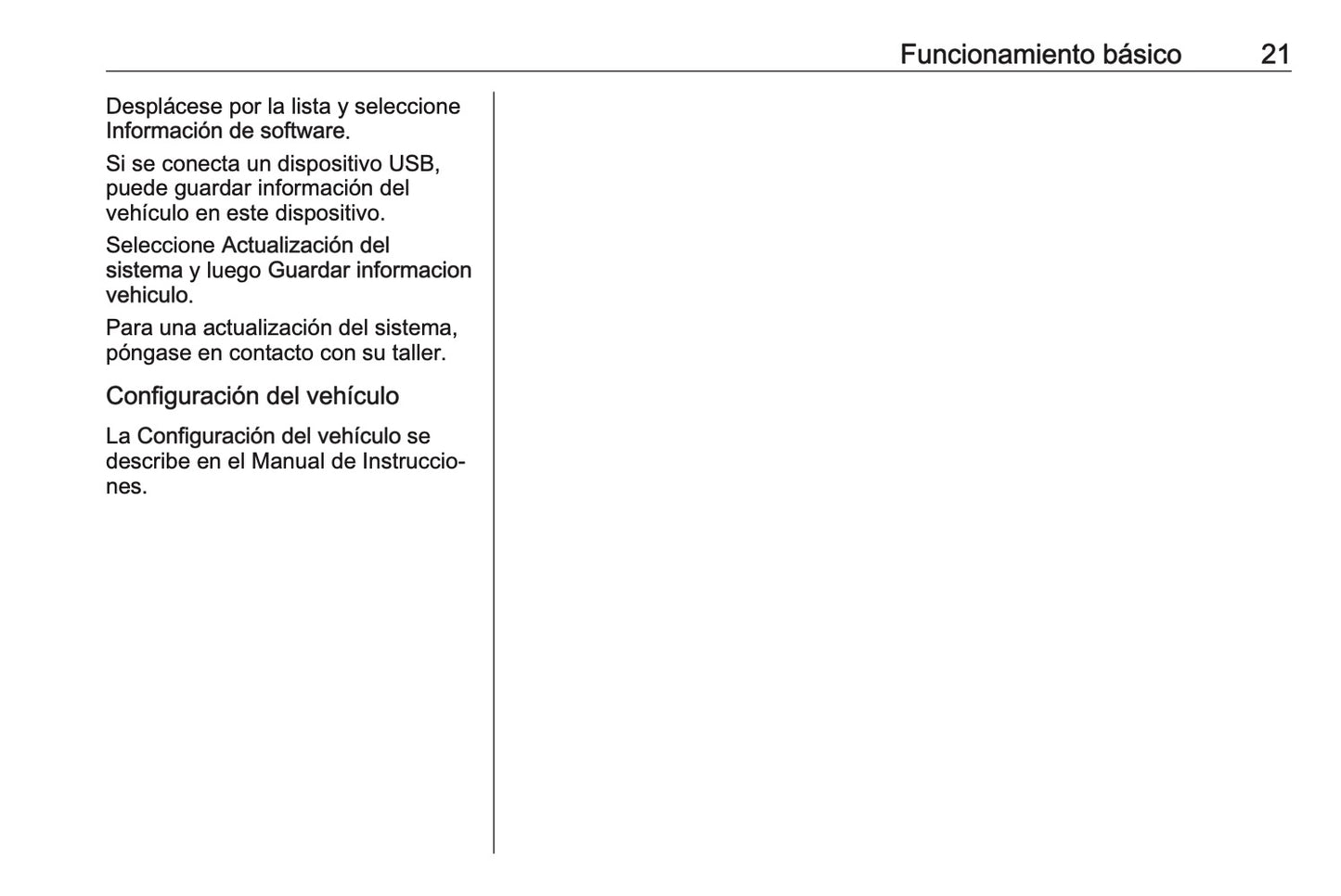 Opel Adam Manual de infoentretenimiento 2017 - 2019