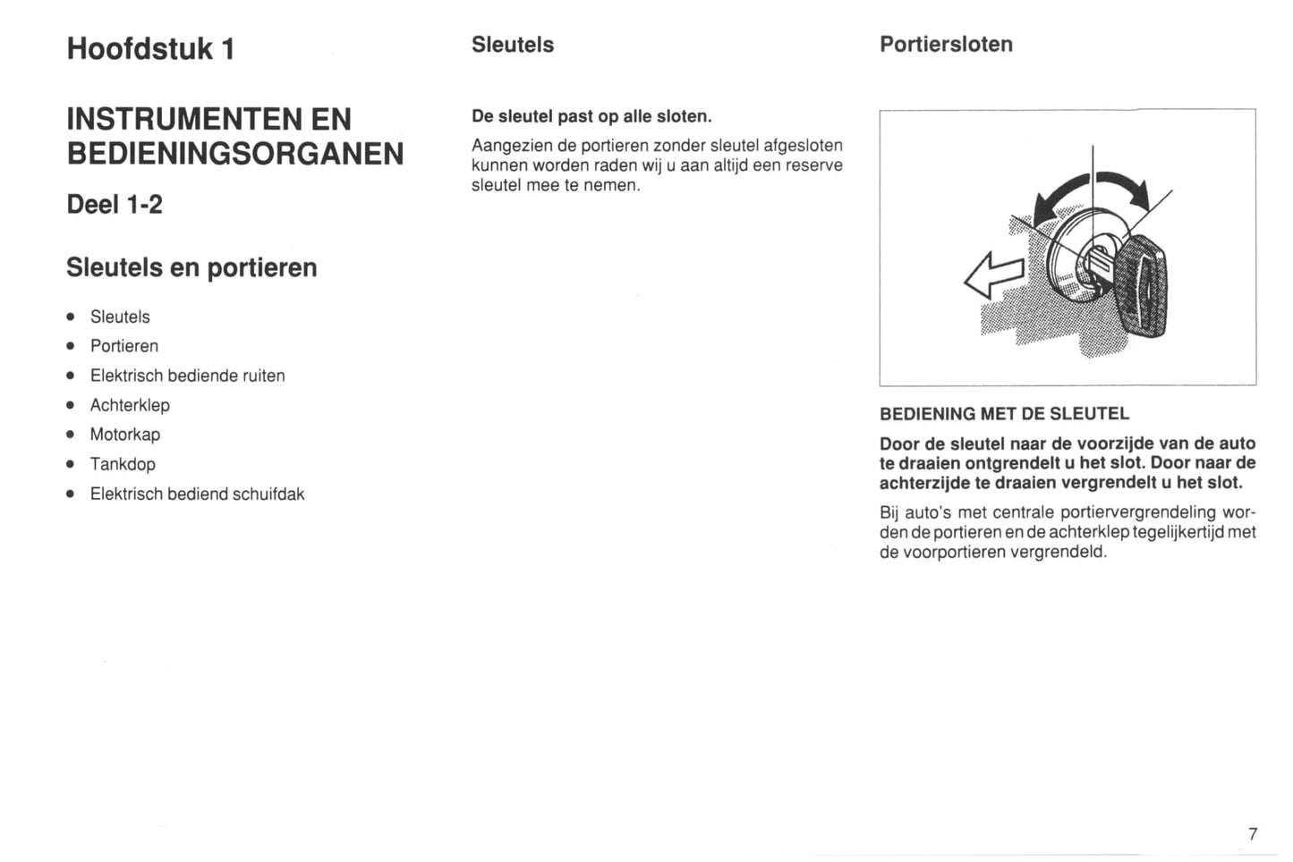 1990-1991 Toyota Starlet Owner's Manual | Dutch