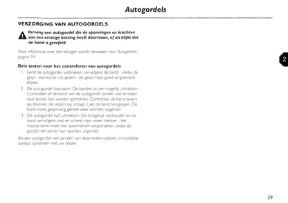 2002-2005 MG TF Bedienungsanleitung | Niederländisch