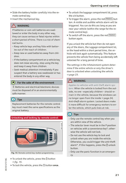 2019-2023 Audi TT/TT Coupé/TTS Coupé/TT Roadster Owner's Manual | English